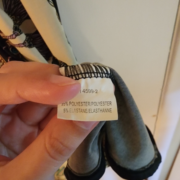 Strapless summer dress mini y2k 90s retro vintage - Picture 7 of 8